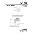 SONY ICF-790 Manual de Servicio