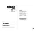 BAUER VCE400 Manual de Usuario