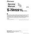 PIONEER S-IW691L/XTW/UC Manual de Servicio