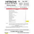 HITACHI 42HDT51M Manual de Servicio
