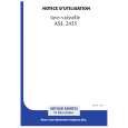 ARTHUR MARTIN ELECTROLUX ASL2435 Manual de Usuario