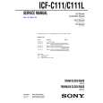 SONY ICFC111L Manual de Servicio