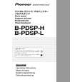 PIONEER B-PDSP-H/WL Manual de Usuario