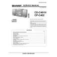 SHARP CDC401H Manual de Servicio