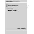 PIONEER DEH-P2580/XBR/ES Manual de Usuario