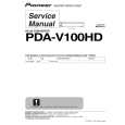 PIONEER PDA-V100HD/WYV5 Manual de Servicio