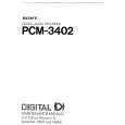 SONY PCM-3402 Manual de Servicio