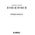KAWAI X140D Manual de Usuario