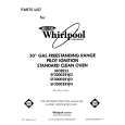 WHIRLPOOL SF3000SRW4 Catálogo de piezas
