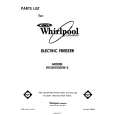 WHIRLPOOL EV20VSXKW2 Catálogo de piezas