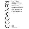 KENWOOD KDC-74D Manual de Usuario