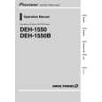 PIONEER DEH-1550B/XN/ES Manual de Usuario