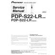 PIONEER PDP-S22-LR/XIN/CN5 Manual de Servicio