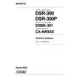 SONY DSR-300 Manual de Servicio