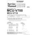 PIONEER MCU-V700/Z Manual de Servicio