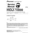 PIONEER HDJ-1000/XCN1/EW5 Manual de Servicio