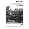 PANASONIC CYVH9300U Manual de Usuario