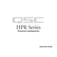 QSC HPR151W Guía de consulta rápida