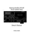 HARMAN KARDON DC520 Manual de Usuario