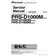 PIONEER PRS-D1000M/XU/ES Manual de Servicio