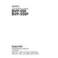 SONY BVP550 Manual de Servicio