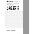 PIONEER VSX-D411 Manual de Usuario
