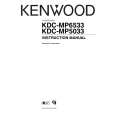 KENWOOD KDC-MP6533 Manual de Usuario