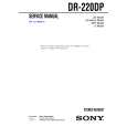 SONY DR-220DP Manual de Servicio