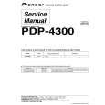 PIONEER PDP-4300 Manual de Servicio