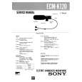 SONY ECMK120 Manual de Servicio