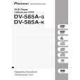 PIONEER DV-585A-S Manual de Usuario