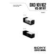 SONY DXC-101 Manual de Servicio