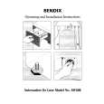 TRICITY BENDIX AW400 Manual de Usuario