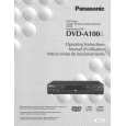PANASONIC DVDA100U Manual de Usuario