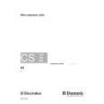 ELECTROLUX CS111D Manual de Usuario
