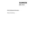 ZANKER ZKK 2116 C Manual de Usuario