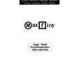 MAX-FIRE CAPPA-MENSOLA 120 DX Manual de Usuario
