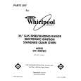 WHIRLPOOL SF5140ERW3 Catálogo de piezas