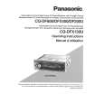 PANASONIC CQDFX150U Manual de Usuario
