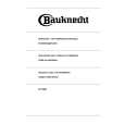 BAUKNECHT DA3960WS Manual de Usuario