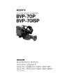 SONY BVP-70P Manual de Servicio