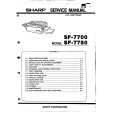 SHARP SF-7700 Manual de Servicio