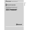 PIONEER DEH-P8880BT/BR Manual de Usuario