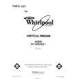WHIRLPOOL EV190NXRW1 Catálogo de piezas
