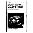 SONY CCD-TR101 Manual de Usuario