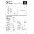 JBL L77LANCER Manual de Servicio