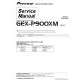 PIONEER GEX-P900XM-2 Manual de Servicio