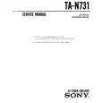 SONY TA-N731 Manual de Servicio
