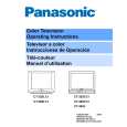 PANASONIC CT36SL13G Manual de Usuario
