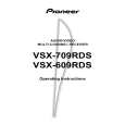 PIONEER VSX-609RDS Manual de Usuario